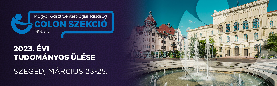 Magyar Gasztroenterológiai Társaság Colon Szekció 2023. Évi Tudományos Ülése